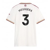 Fotbalové Dres Arsenal Cristhian Mosquera #3 Dámské Alternativní 2025-26 Krátký Rukáv